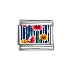 Charming And Cheerful Watercolor Flowers Italian Charm (9mm)