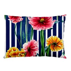 Charming And Cheerful Watercolor Flowers Pillow Case (Two Sides)