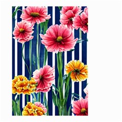 Charming And Cheerful Watercolor Flowers Small Garden Flag (Two Sides)