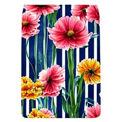 Charming And Cheerful Watercolor Flowers Removable Flap Cover (S)