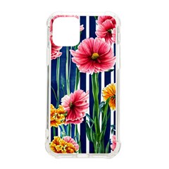 Charming And Cheerful Watercolor Flowers iPhone 11 Pro 5.8 Inch TPU UV Print Case