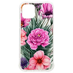 Color-infused Watercolor Flowers Iphone 12/12 Pro Tpu Uv Print Case by GardenOfOphir