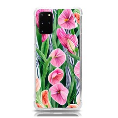 Classy Watercolor Flowers Samsung Galaxy S20plus 6 7 Inch Tpu Uv Case by GardenOfOphir