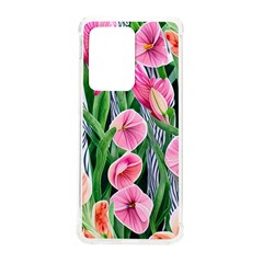 Classy Watercolor Flowers Samsung Galaxy S20 Ultra 6 9 Inch Tpu Uv Case by GardenOfOphir