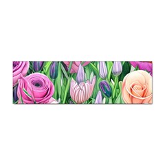 Classic Watercolor Flowers Sticker (bumper) by GardenOfOphir