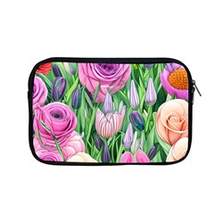 Classic Watercolor Flowers Apple Macbook Pro 13  Zipper Case by GardenOfOphir