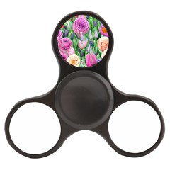 Classic Watercolor Flowers Finger Spinner by GardenOfOphir