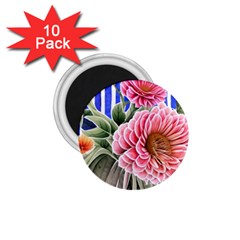 Choice Watercolor Flowers 1 75  Magnets (10 Pack)  by GardenOfOphir