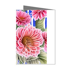 Choice Watercolor Flowers Mini Greeting Cards (pkg Of 8) by GardenOfOphir