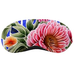 Choice Watercolor Flowers Sleeping Mask by GardenOfOphir