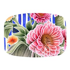 Choice Watercolor Flowers Mini Square Pill Box by GardenOfOphir