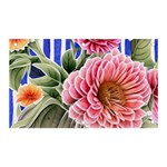 Choice Watercolor Flowers Banner and Sign 5  x 3  Front