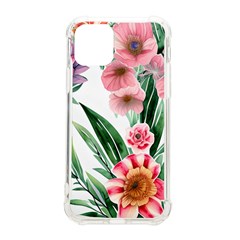 Chic Watercolor Flowers Iphone 11 Pro 5 8 Inch Tpu Uv Print Case by GardenOfOphir