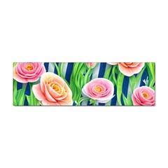 Dazzling Watercolor Flowers Sticker Bumper (10 Pack) by GardenOfOphir