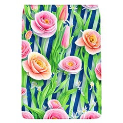 Dazzling Watercolor Flowers Removable Flap Cover (s) by GardenOfOphir