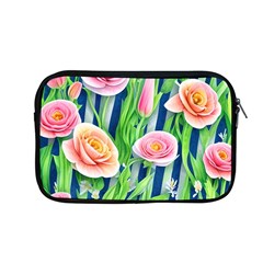 Dazzling Watercolor Flowers Apple Macbook Pro 13  Zipper Case by GardenOfOphir