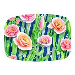 Dazzling Watercolor Flowers Mini Square Pill Box by GardenOfOphir