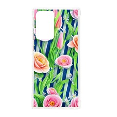 Dazzling Watercolor Flowers Samsung Galaxy Note 20 Ultra Tpu Uv Case by GardenOfOphir