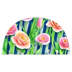 Dazzling Watercolor Flowers Anti Scalding Pot Cap by GardenOfOphir