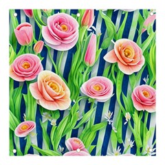 Dazzling Watercolor Flowers Banner And Sign 3  X 3  by GardenOfOphir