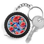 Classy Watercolor Flowers Measuring Tape Front