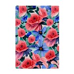 Classy Watercolor Flowers A5 Acrylic Clipboard Back