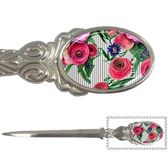 Cheerful Watercolor Flowers Letter Opener by GardenOfOphir