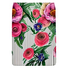 Cheerful Watercolor Flowers Removable Flap Cover (s) by GardenOfOphir