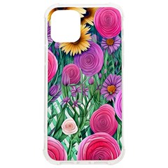 Charming Watercolor Flowers Iphone 12/12 Pro Tpu Uv Print Case by GardenOfOphir