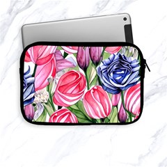 Charming Foliage – Watercolor Flowers Botanical Apple Ipad Mini Zipper Cases by GardenOfOphir