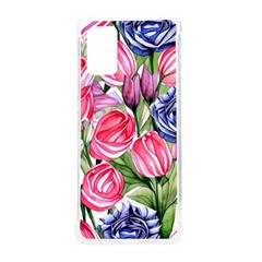 Charming Foliage – Watercolor Flowers Botanical Samsung Galaxy S20plus 6 7 Inch Tpu Uv Case by GardenOfOphir