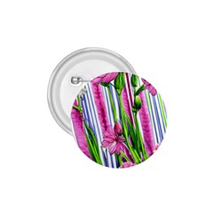 Cherished Blooms – Watercolor Flowers Botanical 1 75  Buttons by GardenOfOphir