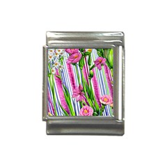 Cherished Blooms – Watercolor Flowers Botanical Italian Charm (13mm)