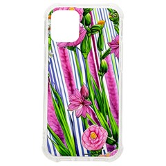 Cherished Blooms – Watercolor Flowers Botanical Iphone 12 Mini Tpu Uv Print Case	 by GardenOfOphir