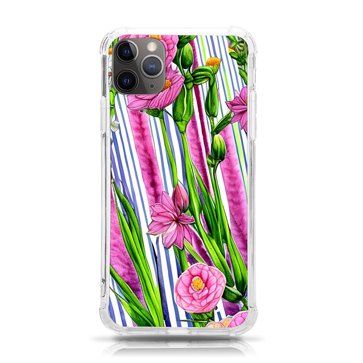 Cherished Blooms – Watercolor Flowers Botanical iPhone 11 Pro Max 6.5 Inch TPU UV Print Case