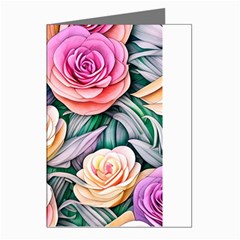 County Charm – Watercolor Flowers Botanical Greeting Cards (pkg Of 8) by GardenOfOphir