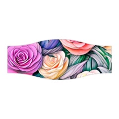 County Charm – Watercolor Flowers Botanical Stretchable Headband by GardenOfOphir