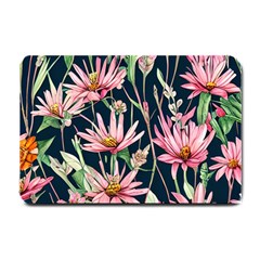 Choice And Creative Watercolor Flowers Small Doormat by GardenOfOphir