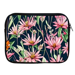 Choice And Creative Watercolor Flowers Apple Ipad 2/3/4 Zipper Cases by GardenOfOphir