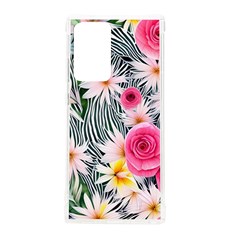 Classy And Chic Watercolor Flowers Samsung Galaxy Note 20 Ultra Tpu Uv Case by GardenOfOphir