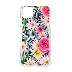 Classy And Chic Watercolor Flowers Iphone 11 Pro Max 6 5 Inch Tpu Uv Print Case