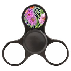 Cheerful Watercolors – Flowers Botanical Finger Spinner by GardenOfOphir