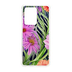 Cheerful Watercolors – Flowers Botanical Samsung Galaxy S20 Ultra 6 9 Inch Tpu Uv Case by GardenOfOphir