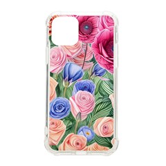 Cheerful Watercolor Flowers Iphone 11 Pro 5 8 Inch Tpu Uv Print Case by GardenOfOphir