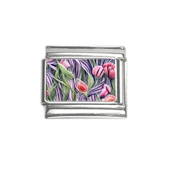 Charming Watercolor Flowers Italian Charm (9mm) by GardenOfOphir