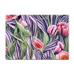 Charming Watercolor Flowers Sticker A4 (100 pack) Front