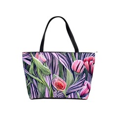 Charming Watercolor Flowers Classic Shoulder Handbag by GardenOfOphir