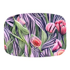 Charming Watercolor Flowers Mini Square Pill Box by GardenOfOphir