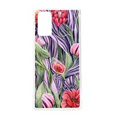 Charming Watercolor Flowers Samsung Galaxy Note 20 Tpu Uv Case