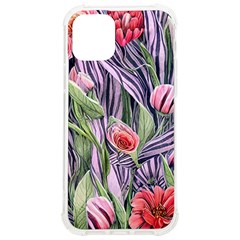 Charming Watercolor Flowers Iphone 12/12 Pro Tpu Uv Print Case by GardenOfOphir